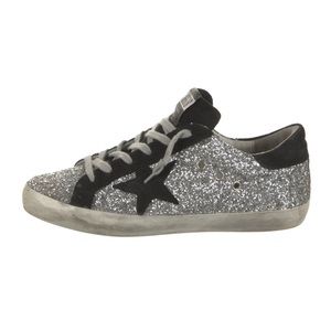 GOLDEN GOOSE
Animal Print Glitter Accents Sneakers